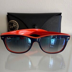 Ray-Ban Dual-Tone Orange and Blue Sunglasses